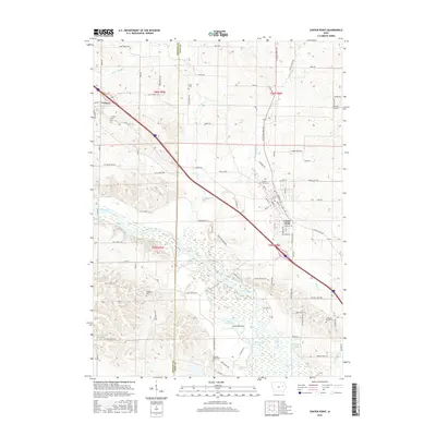 2015 Map of Center Point, 2015 Print