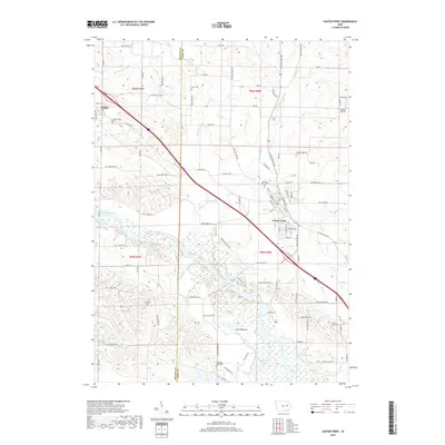 2018 Map of Center Point, 2018 Print
