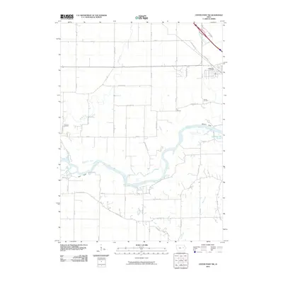 2010 Map of Center Point NW, 2010 Print