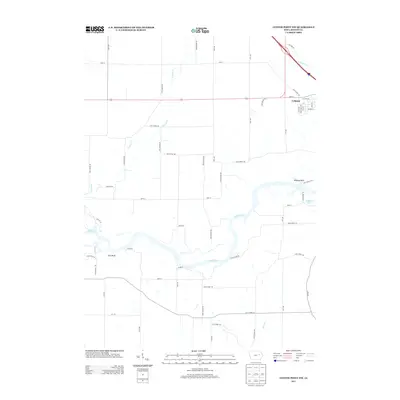 2013 Map of Center Point NW, 2013 Print