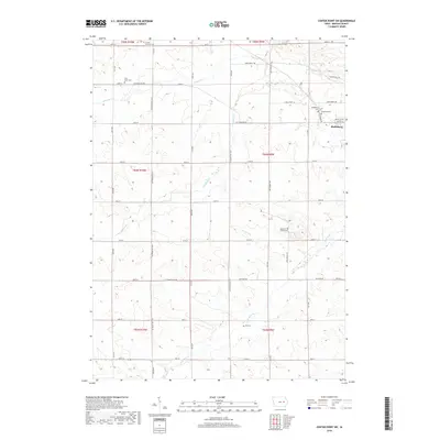 2018 Map of Center Point SW, 2018 Print