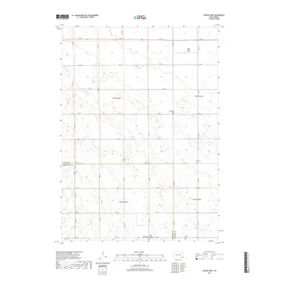 2017 Map of Center Point, 2017 Print