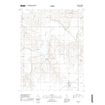 2017 Map of Center, 2017 Print