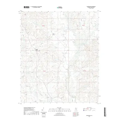 2018 Map of Center Ridge, 2018 Print
