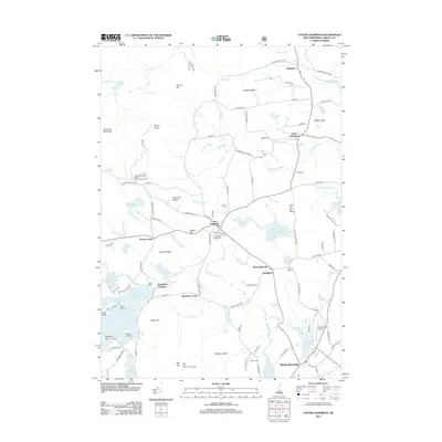 2012 Map of Center Sandwich, 2012 Print
