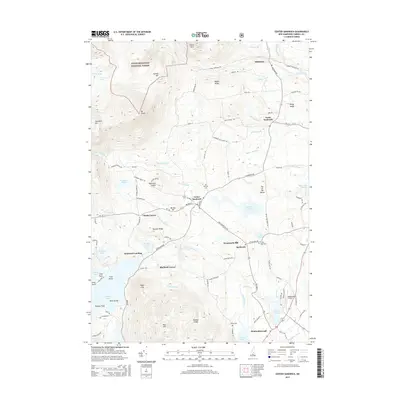 2015 Map of Center Sandwich, 2015 Print