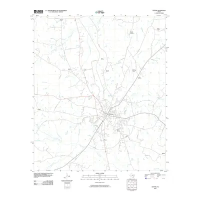 2010 Map of Center, 2010 Print