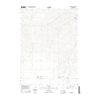 2014 Map of Center West, 2014 Print