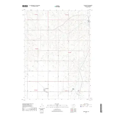 2017 Map of Center West, 2017 Print