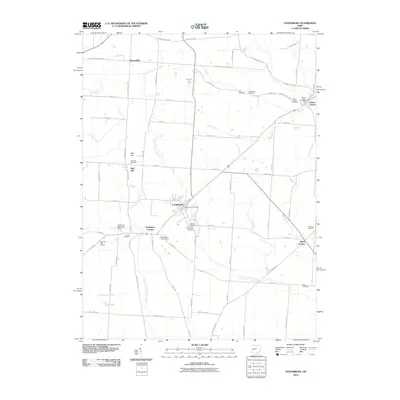 2010 Map of Centerburg, 2010 Print