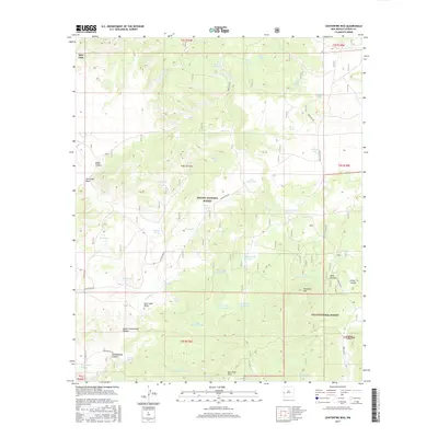 2017 Map of Centerfire Bog, 2017 Print