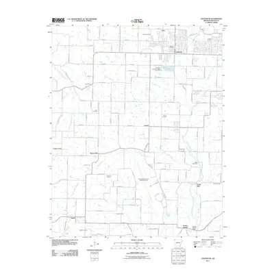2011 Map of Centerton, 2011 Print
