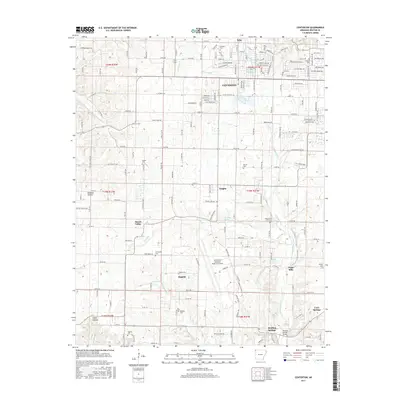 2017 Map of Centerton, 2017 Print