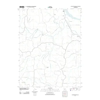 2011 Map of Centertown NW, 2011 Print