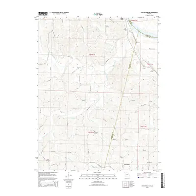 2015 Map of Centertown NW, 2015 Print