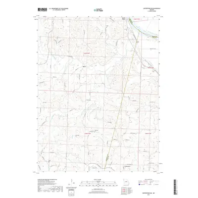 2017 Map of Centertown NW, 2017 Print