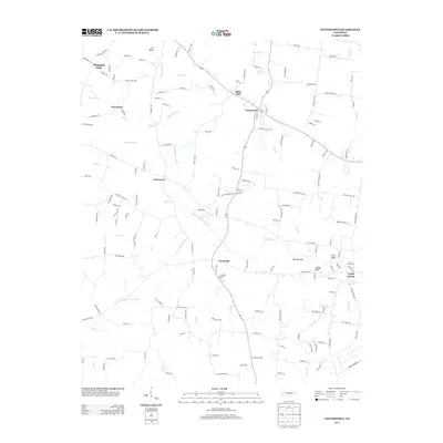 2013 Map of Centertown, 2013 Print