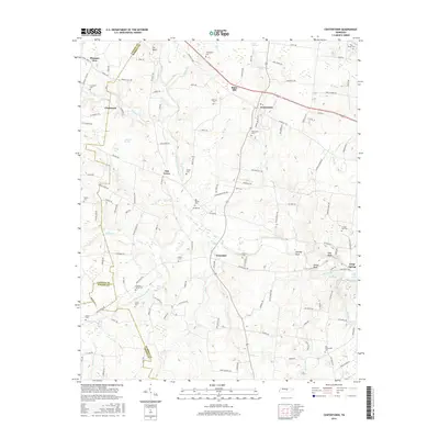 2016 Map of Centertown, 2016 Print