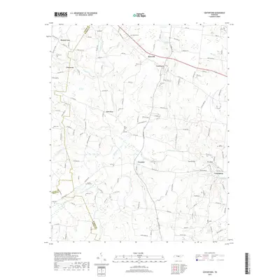 2019 Map of Centertown, 2019 Print