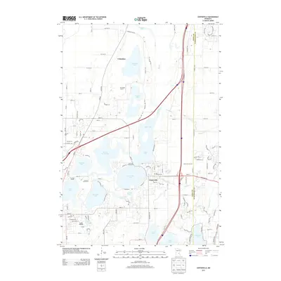 2013 Map of Centerville, 2013 Print