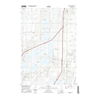 2016 Map of Centerville, 2016 Print