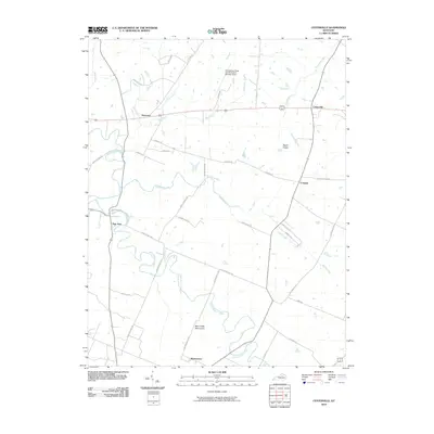 2010 Map of Centerville, 2010 Print