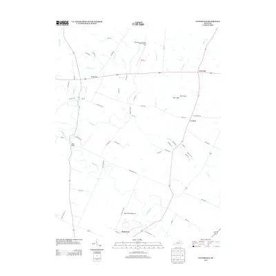 2013 Map of Centerville, 2013 Print