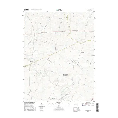 2016 Map of Centerville, 2016 Print