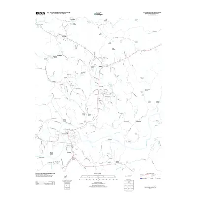 2013 Map of Centerville, 2013 Print
