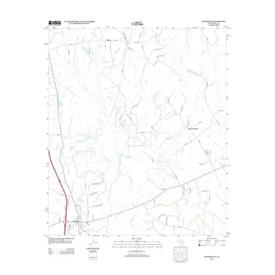 2013 Map of Centerville, 2013 Print