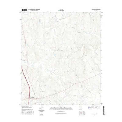 2016 Map of Centerville, 2016 Print