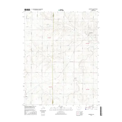 2015 Map of Centerville, 2015 Print