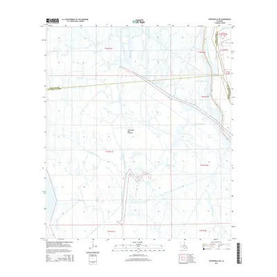 2015 Map of Centerville NE, 2015 Print