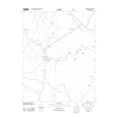 2011 Map of Centerville, 2011 Print