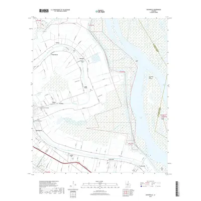 2018 Map of Centerville, 2018 Print