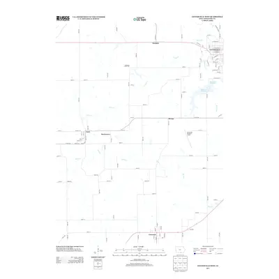 2013 Map of Centerville West, 2013 Print