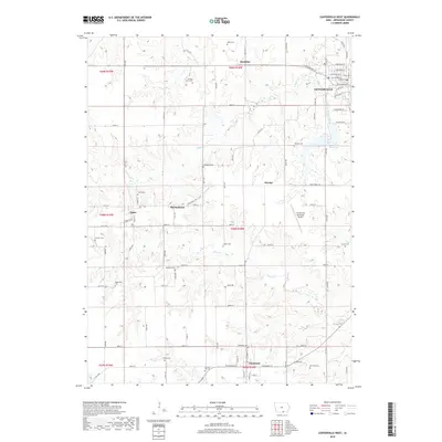 2018 Map of Centerville West, 2018 Print