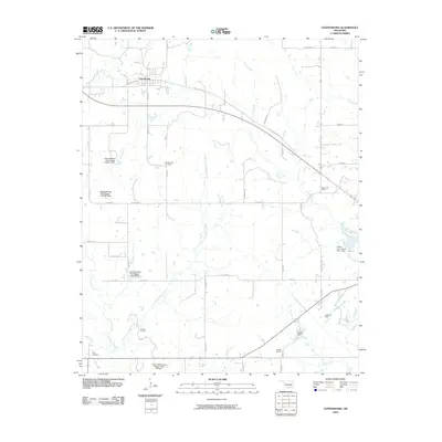 2010 Map of Centrahoma, 2010 Print
