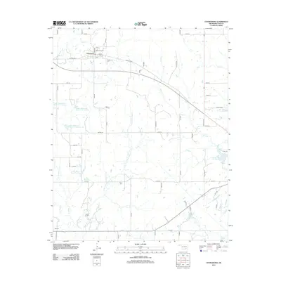 2012 Map of Centrahoma, 2012 Print