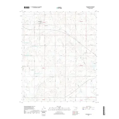 2018 Map of Centrahoma, 2018 Print