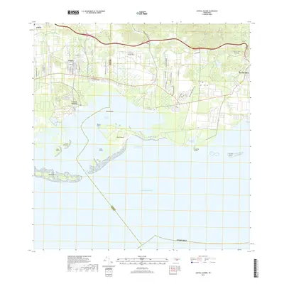 2018 Map of Central Aguirre, 2018 Print