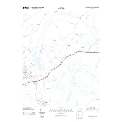 2013 Map of Central City East, 2013 Print