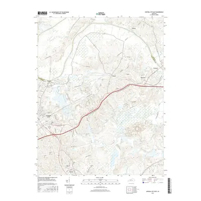 2016 Map of Central City East, 2016 Print