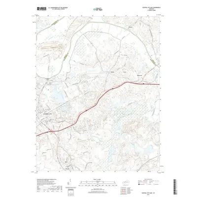 2019 Map of Central City East, 2019 Print