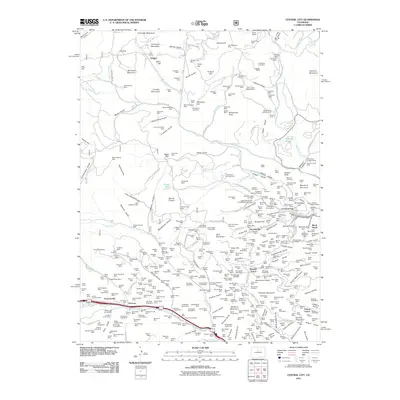2011 Map of Central City, 2011 Print