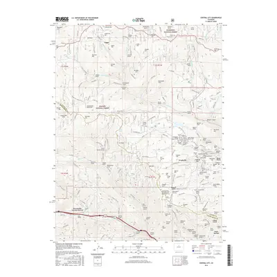 2016 Map of Central City, 2016 Print