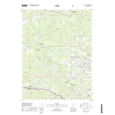 2019 Map of Central City, 2019 Print