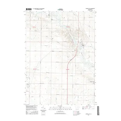 2015 Map of Central City, 2015 Print