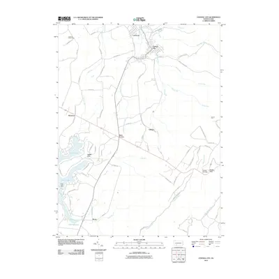 2010 Map of Central City, 2010 Print