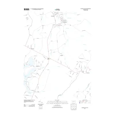2013 Map of Central City, 2013 Print